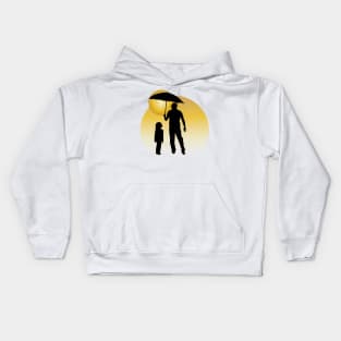 Dad and daughter Kids Hoodie